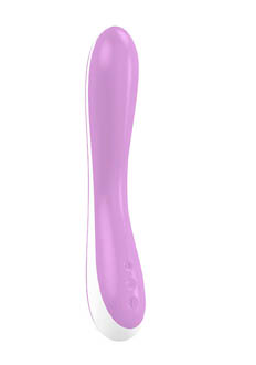 (*)OVO F3 VIBRATOR WHITE PINK