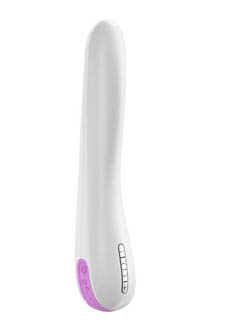 (*)OVO F6 VIBRATOR WHITE PINK