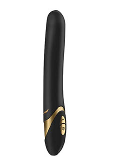 (*)OVO F8 VIBRATOR BLACK GOLD